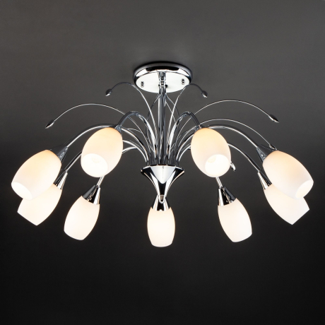 Люстра на штанге Eurosvet Ginevra 22080/9 хром 