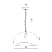 Подвесной светильник Divinare Scandy 2246/06 SP-1