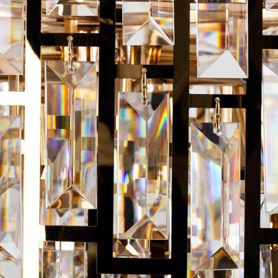 Потолочная люстра Arte Lamp Mintaka с поддержкой Маруся A1005PL-10GO-М, цвет золото - фото 4