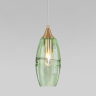 Подвесной светильник Eurosvet Lotus 50222/1 зеленый 