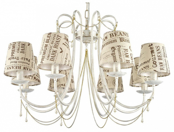 Подвесная люстра Arti Lampadari Tarsia Tarsia E 1.1.8 WG 