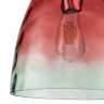 Подвесной светильник Indigo Bacca 11028/1P Red 