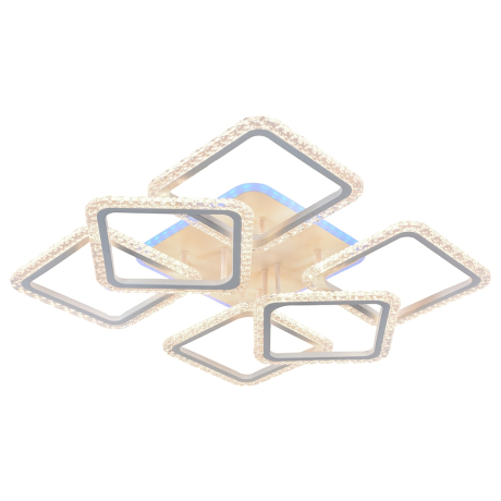 Светодиодная диммируемая люстра с ПДУ Profit Light 8029/4+2 WHT 