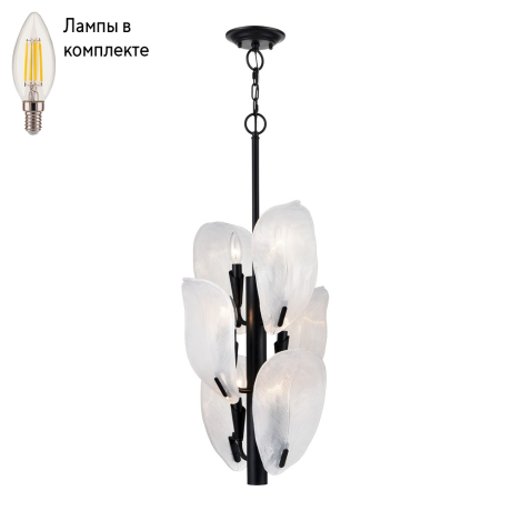 Светильник подвесной с лампочками Wertmark WE330.06.023+Lamps 