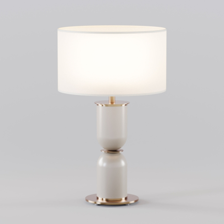 Настольная лампа декоративная Eurosvet Caprera 01153/1 латунь 