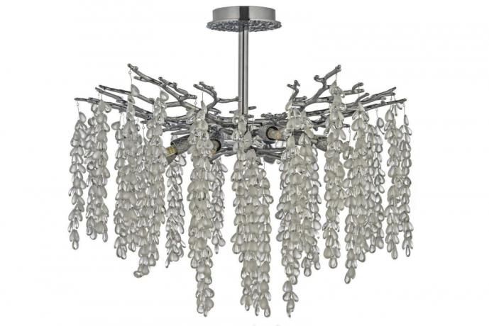 Потолочная люстра с лампочками Dio D arte Tavenna H 1.3.60.800 N+Lamps 