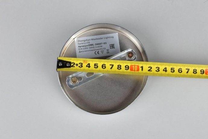 Люстра потолочная с лампочками Omnilux OML-56607-03+Lamps 