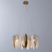 Подвесная люстра со светодиодными лампочками E14 , комплект от Lustrof. №257576-622905