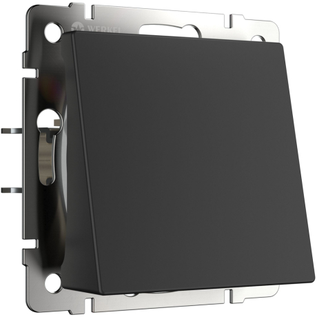 Вывод кабеля (черный матовый) Werkel 117921