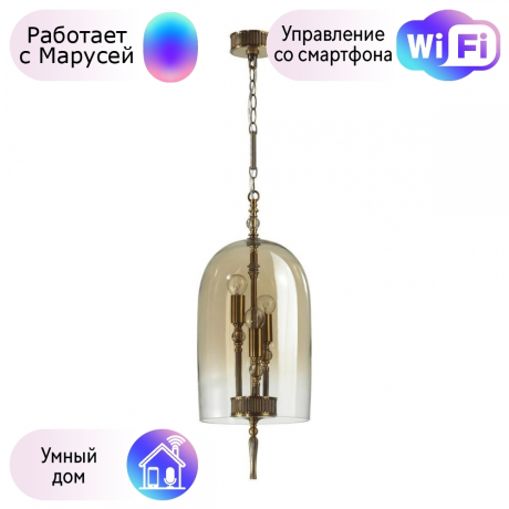 Подвесной светильник Odeon Light Bell с поддержкой Маруся 4892/3-М 