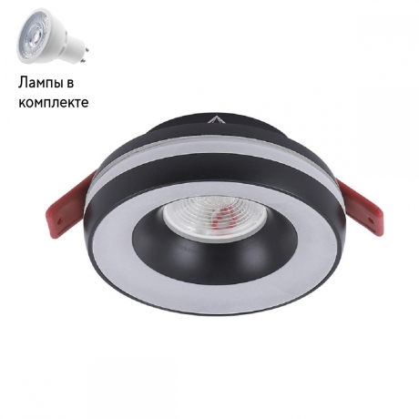 Светильник точечный с Led лампочками в комплекте CRYSTAL LUX CLT 064C1 BL+Lamps 