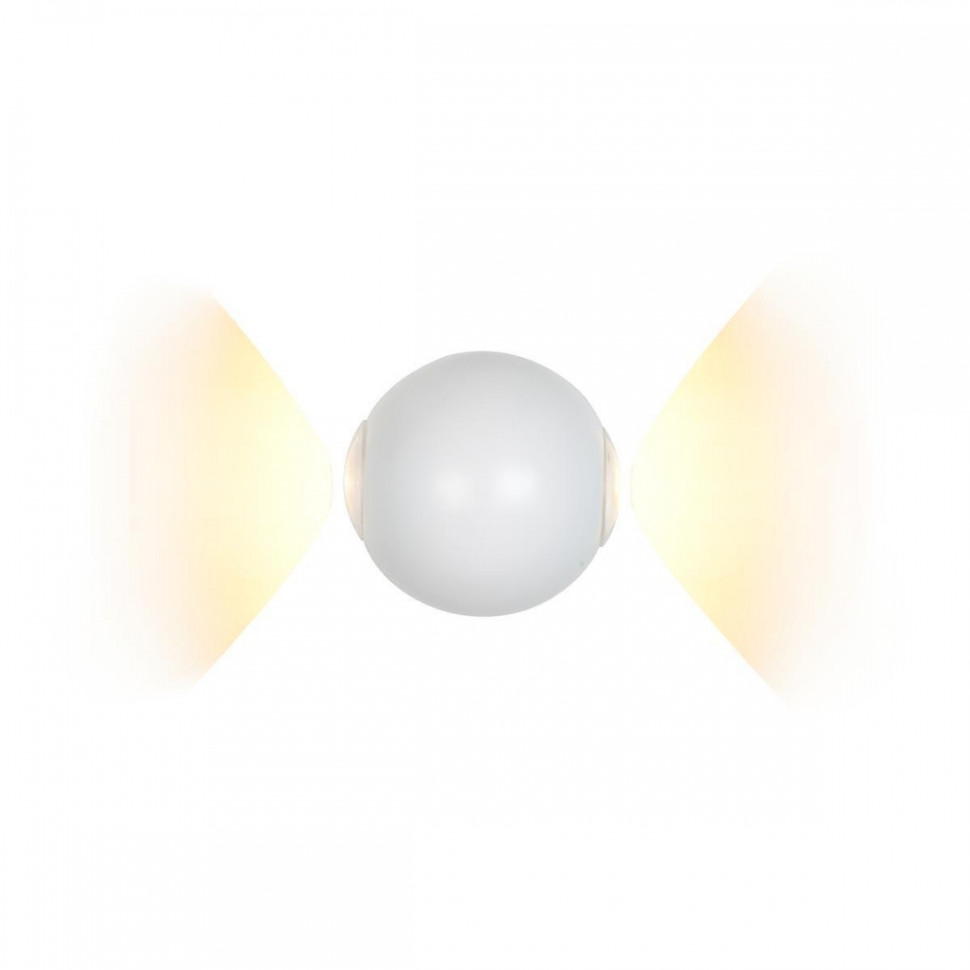 Настенный светильник iLedex Rainbow ZD8168-6W 3000K matt white
