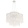 Подвесная люстра с лампочками CRYSTAL LUX Abril SP12+Lamps 