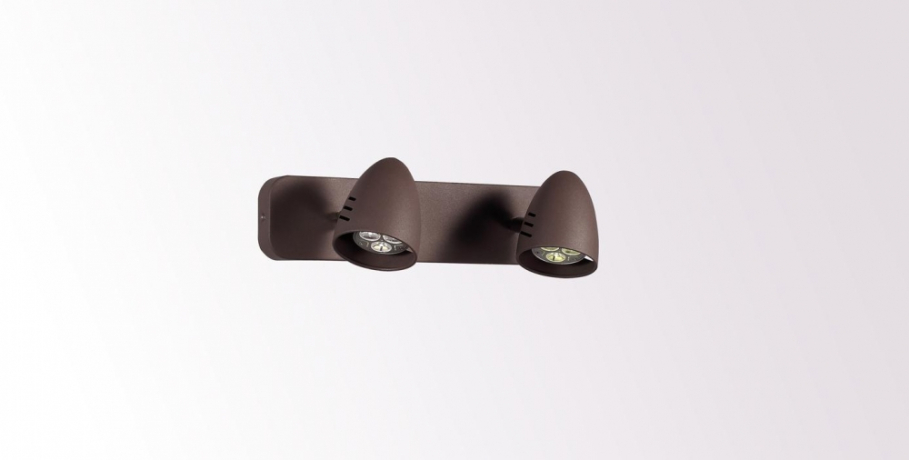 Светильник спот с Led лампочками в комплекте Lucia Tucci Punto 193.2 Grigio+Lamps 