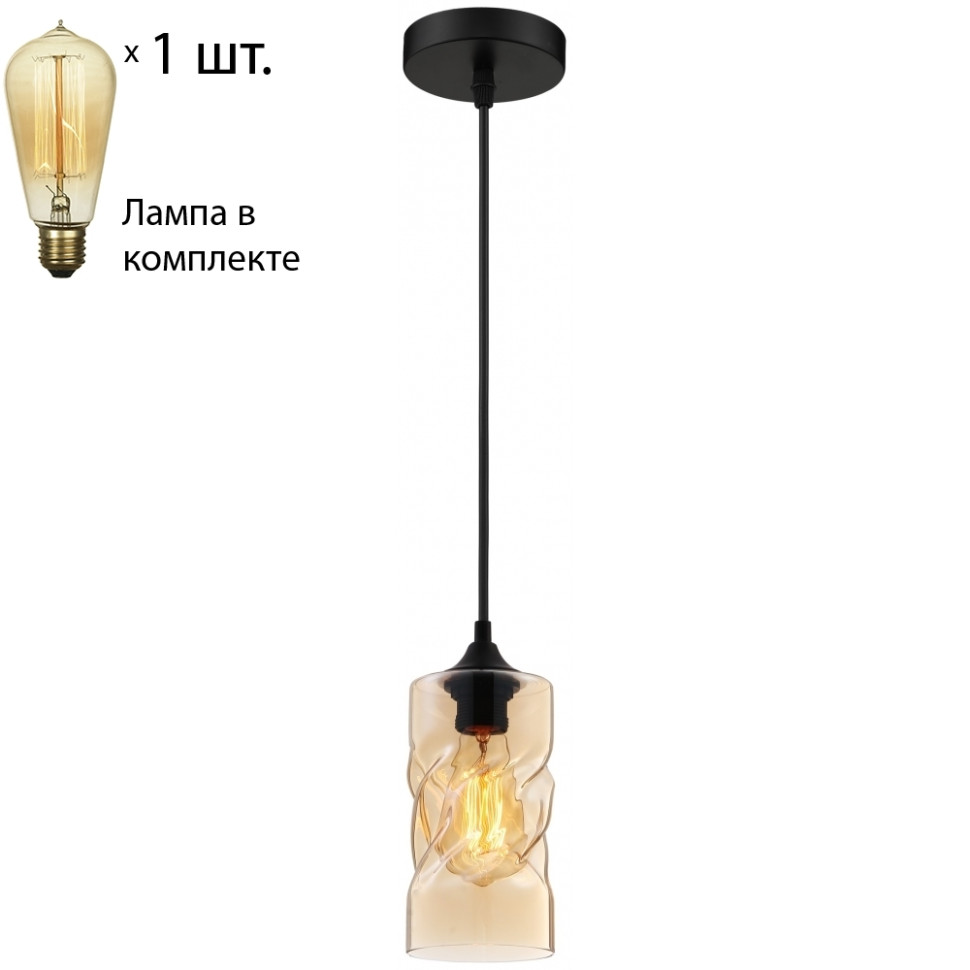 Подвесной светильник с ретро лампой Velante 381-006-01+Retro Lamps