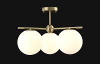 Потолочная люстра Crystal Lux FELIZ SP-PL3 BRONZE/WHITE