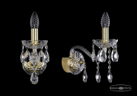 1413B/1/165/G Бра Bohemia Ivele Crystal