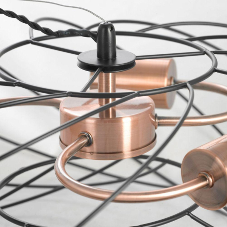 Подвесная люстра Lussole Loft Brooks GRLSP-8246 