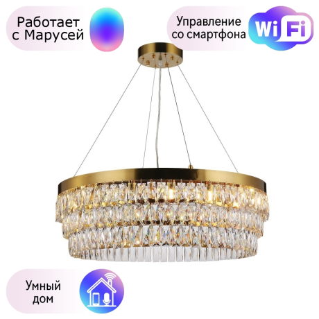 Подвесная люстра Favourite Magnitudo с поддержкой Маруся 2206-16P-М 