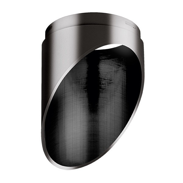 201438 Насадка торцевая на светильник Lightstar Rullo, цвет чёрный хром - фото 1