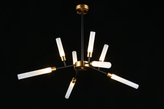 Люстра на штанге с лампочками APLOYT APL.604.07.09+Lamps 