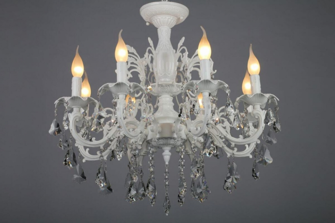 Люстра подвесная со светодиодными лампочками E14, комплект от Lustrof. №25445-657193 