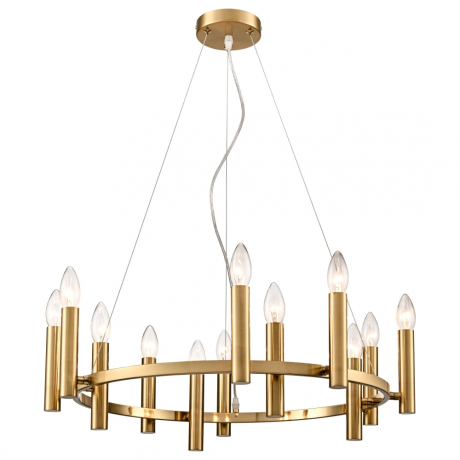 Cветильник подвесной, E14, 12x40W Velante Классический стиль 367-503-12 