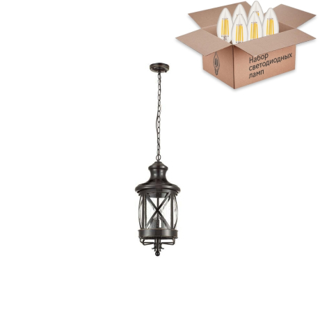 Уличный светильник с лампочками Odeon Light  403222