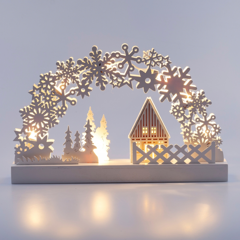 Светодиодная новогодняя фигура ЭРА EGNDS-01 Сказка 8 LED Б0051928 1804₽