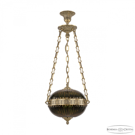 Подвесной светильник Bohemia Ivele Crystal 7100 71000P/30 FP Amber-Green/H-1K 