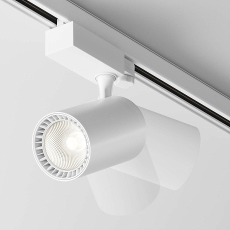 Трехфазный LED светильник 26W 4000К для трека Maytoni Technicall Vuoro TR029-3-26W4K-S-W 