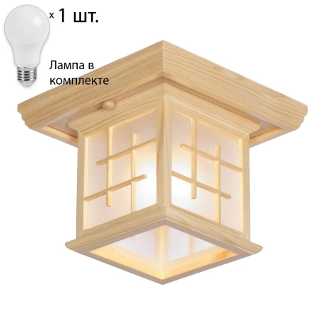 Потолочный светильник с лампочкой Velante 592-717-01+Lamps А60 