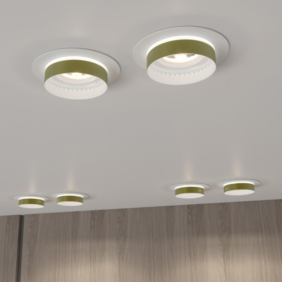 Точечный светильник с лампочкой Novotech 370783+Lamps, цвет белый 370783+Lamps - фото 3
