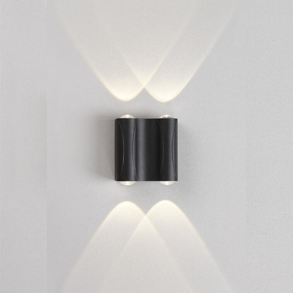 Настенный светодиодный светильник Crystal Lux CLT 022W2 BL 4000K, цвет черный - фото 3