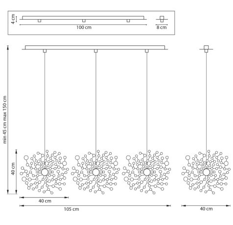 Подвесной светильник Lightstar Extra L3PL721132