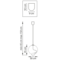 Подвесой светильник Colore Lightstar 805305