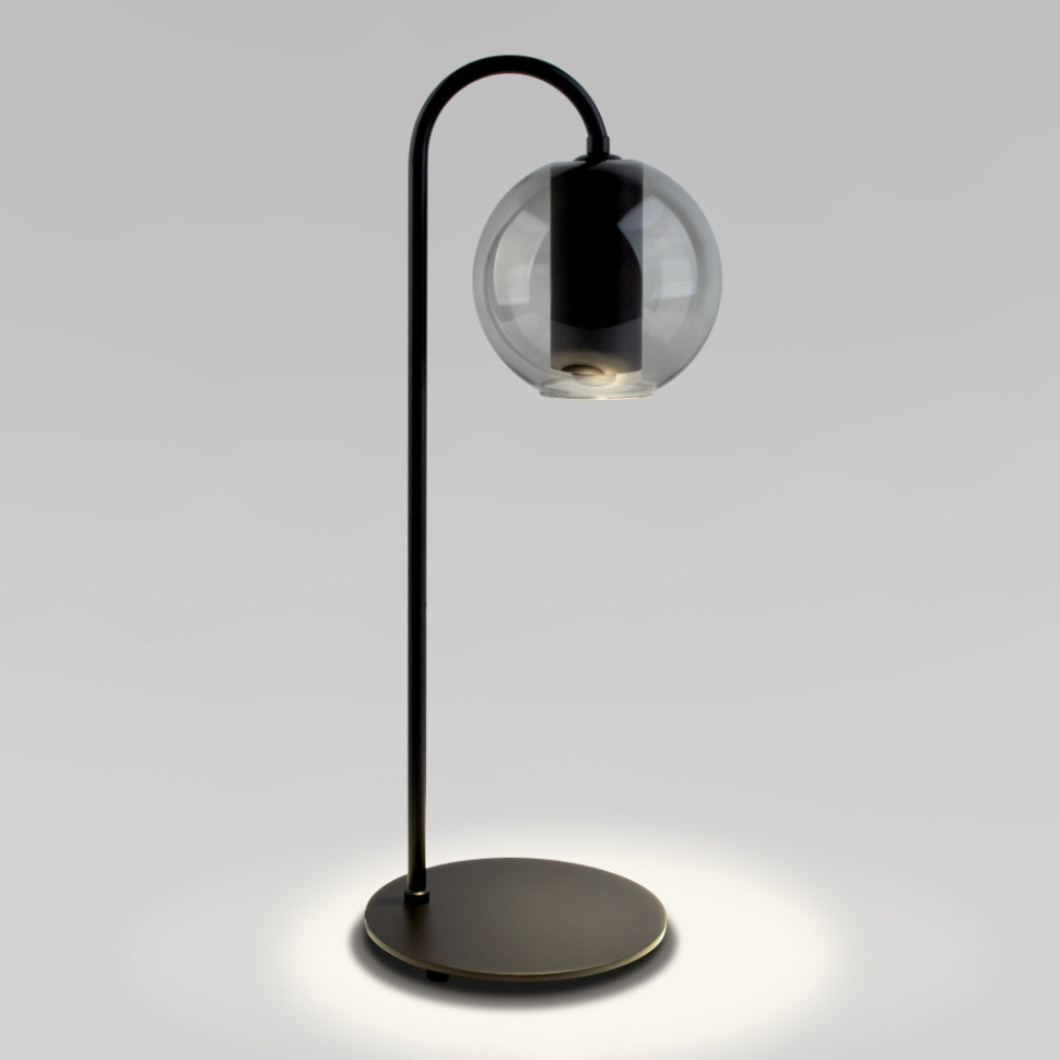 Настольная лампа 80508/1 дымчатый Eurosvet (a065594), цвет черный