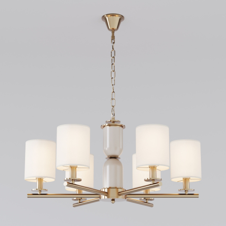 Подвесная люстра Eurosvet Caprera 60146/6 латунь 