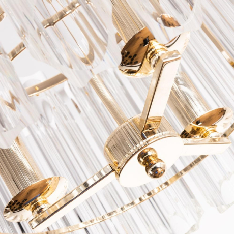 Подвесная люстра в спальню с 3 LED лампами. Комплект от Lustrof №193217-709178 