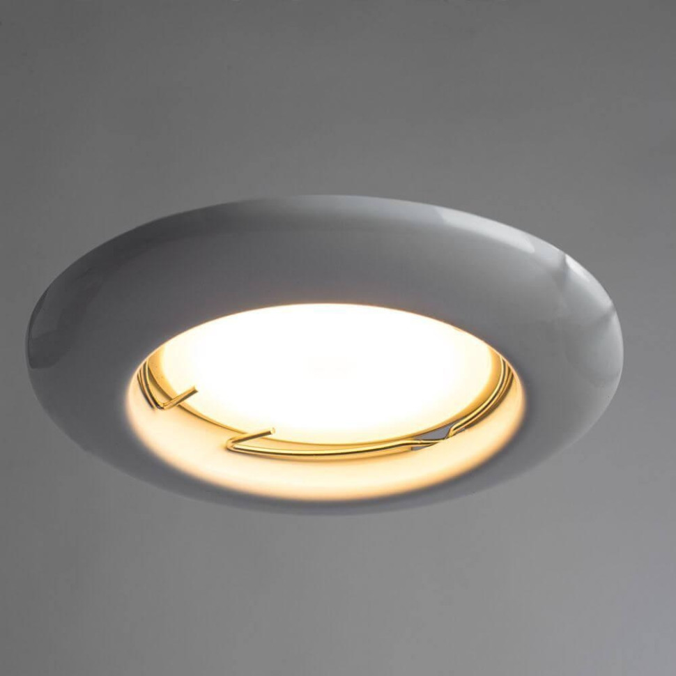 Встраиваемый светильник Arte Lamp Praktisch A1203PL-1WH подвесная люстра arte lamp flex a6206pl 5cc