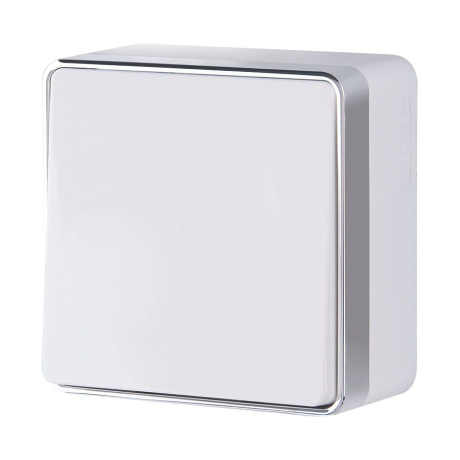 Выключатель проходной одноклавишный Werkel Gallant (белая) W5010001