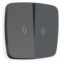 Клавиши для выключателя двухклавишного c подсветкой Ambrella Volt OMEGA OP9040