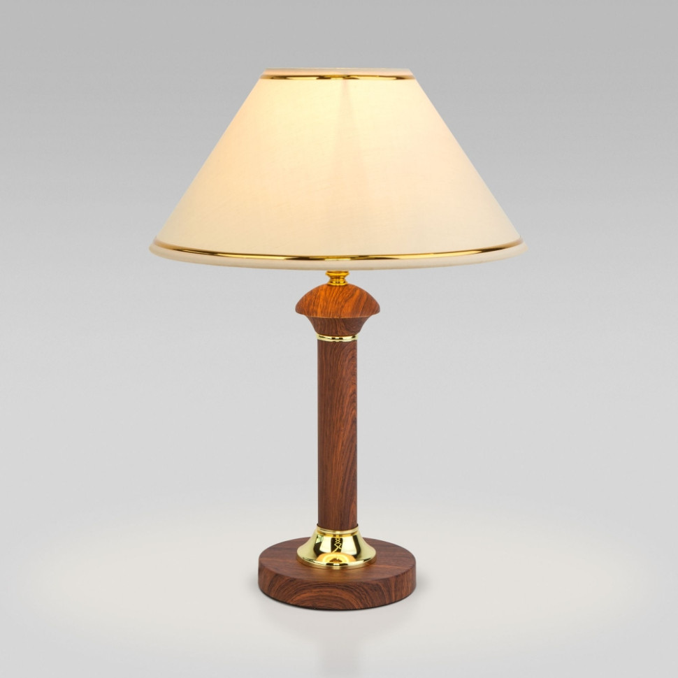 Настольная лампа Lorenzo Eurosvet 60019/1 орех (a052038) гостиная катарина орех селект каминный