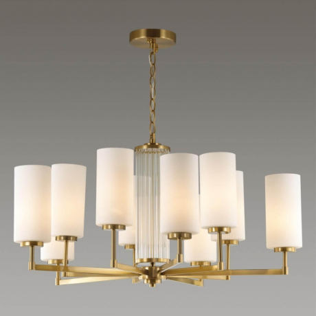 Люстра подвесная со светодиодными лампочками E27, комплект от Lustrof. №384130-643913 