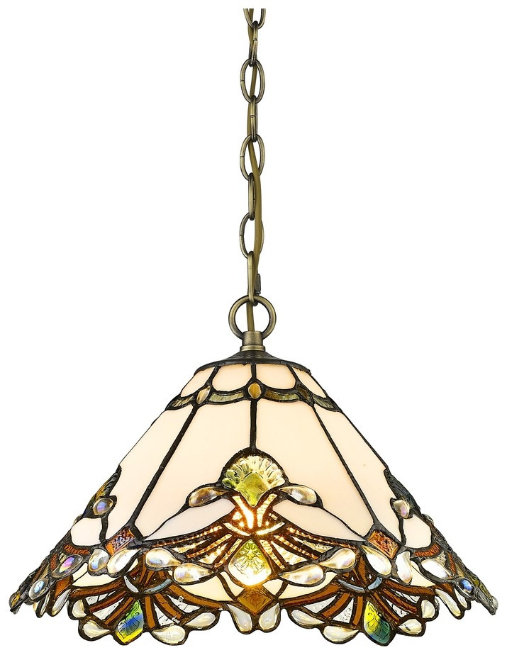 Подвесной светильник Velante 863-806-01, цвет бронза - фото 1