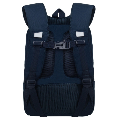 Нарушена упаковка!  <796755> Рюкзак GRIZZLY школьный, анатомическая спинка, 2 отделения, для девочек, "VELVET BOW", 39х26х17 см, RG-566-5/2 (274201)