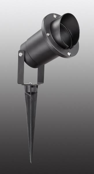 Грунтовый уличный светильник со светодиодной лампочкой GU10, комплект от Lustrof. №24407-644231, цвет черный