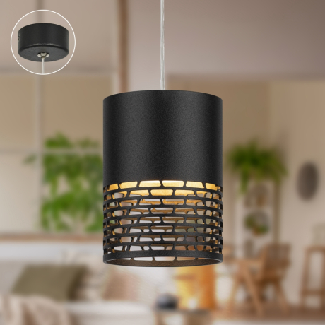 Подвесной светильник Эра PL29 BK Б0061373 