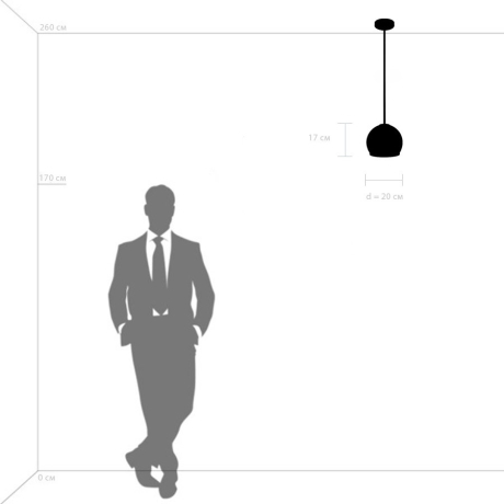 Светильник на штанге Lightstar Sferico 729011 