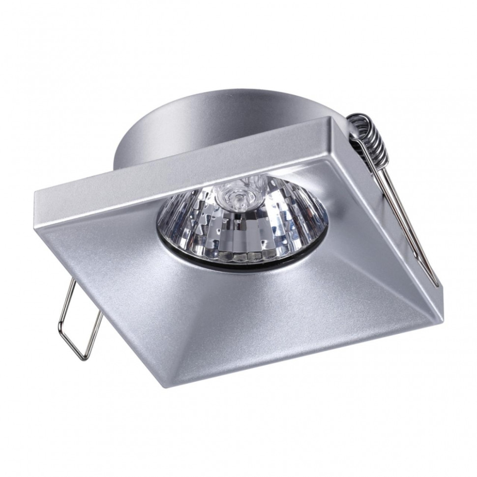 Встраиваемый светильник Novotech Metis 370743, цвет серебро - фото 1